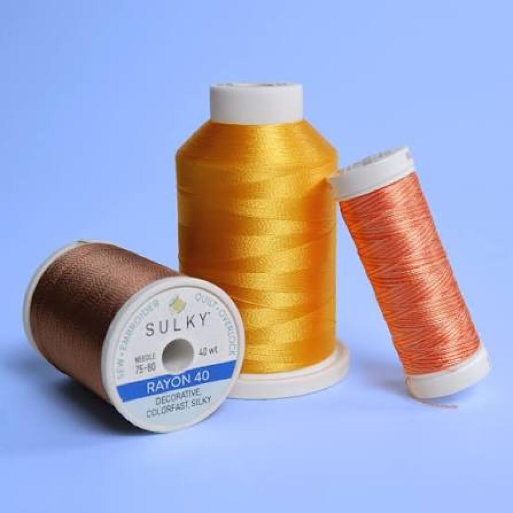 Convert Floriani Thread to Sulky Rayon Machine Embroidery Thread
